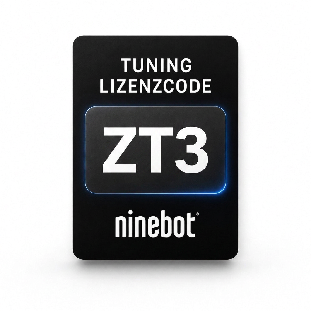 Ninebot ZT3 / ZT3E / ZT3D / ZT3 Pro Tuning Lizenzcode – Bis zu 40 km/h | Sofort per E-Mail